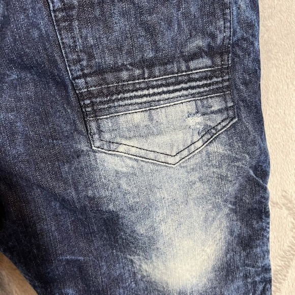 Southpole Authentic Collection Distressed Denim Jean Shorts Mens‎ Size 30 Waist - Picture 9 of 14